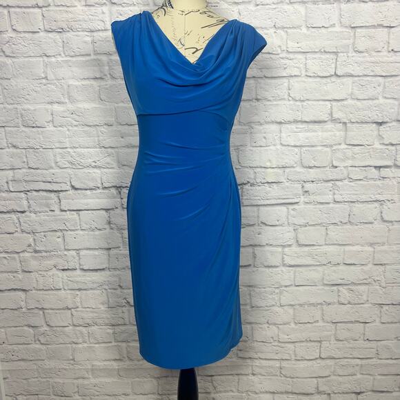 Ralph Lauren Blue Classic Dress - Picture 1 of 9
